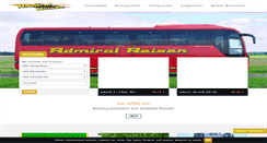 Desktop Screenshot of admiral-reisen.de